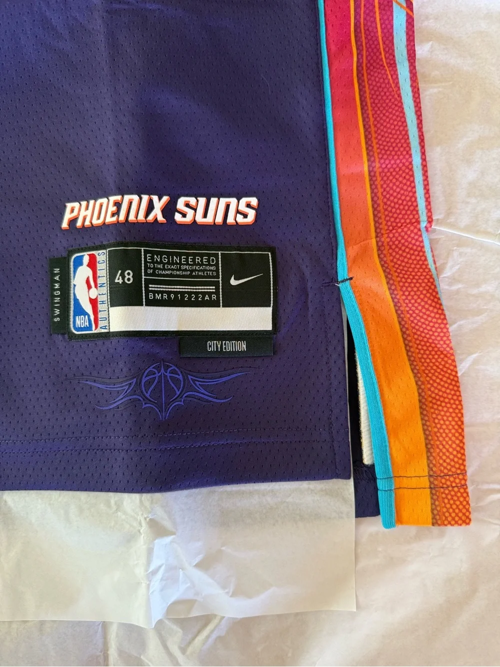 Devin Booker Phoenix Suns El Valle City Edition Nike Swingman Jersey Large
